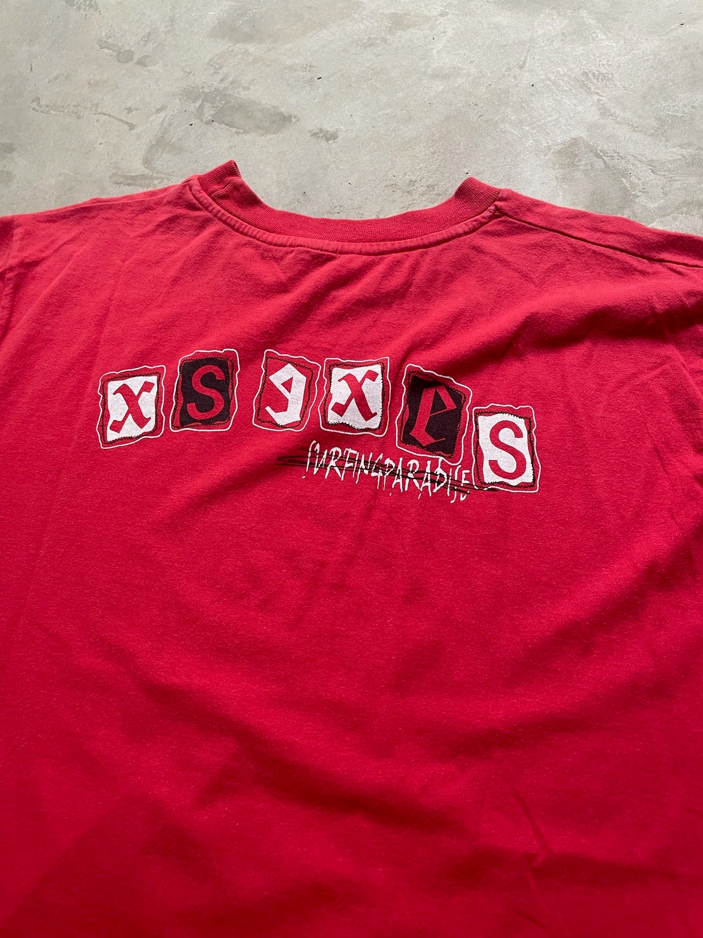 Xsexes red T-shirt